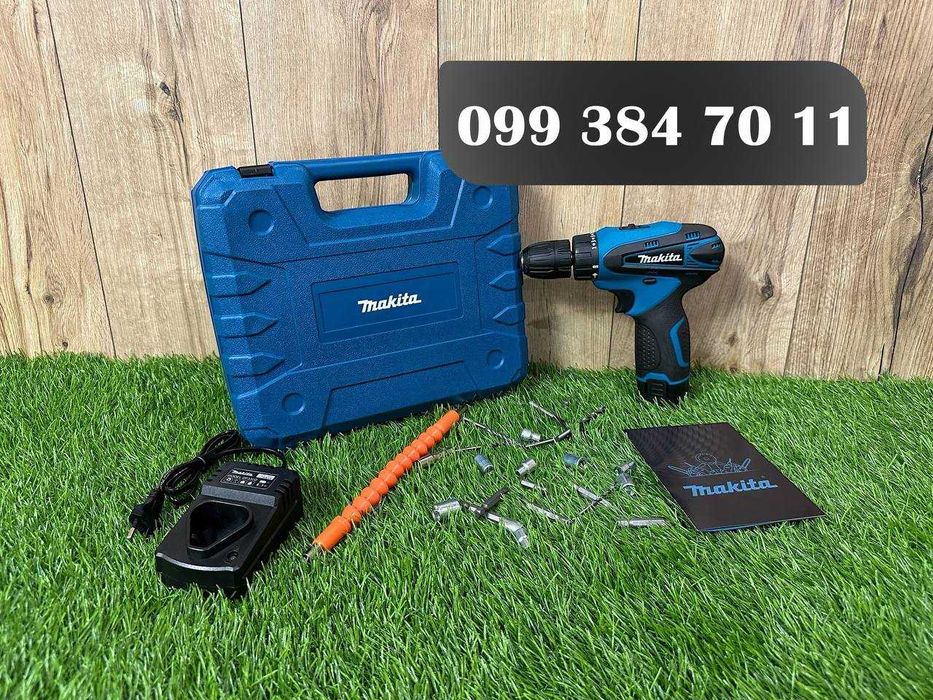 Аккумуляторный Шуруповерт Makita DF330D 12V/3A (1 батарея) Шурупокрут