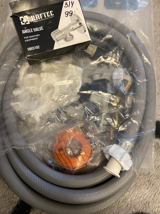 Новий зливний шланг до пральної машини