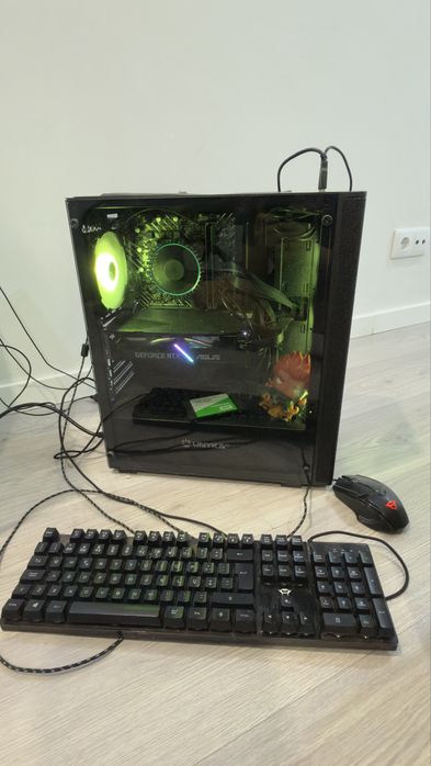 Monitor Lg + Pc Gaming Asus