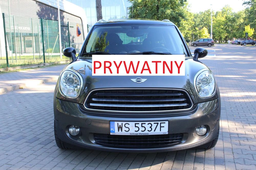 MINI Countryman 100% przeb/bezwypad, IDEALNY, Serwis, mały ale wariat