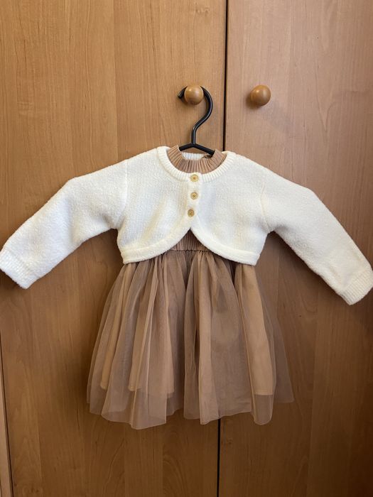 Дитяча сукня з кардиганом