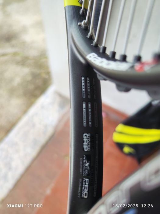 2 Raquetes tênis babolat com saco