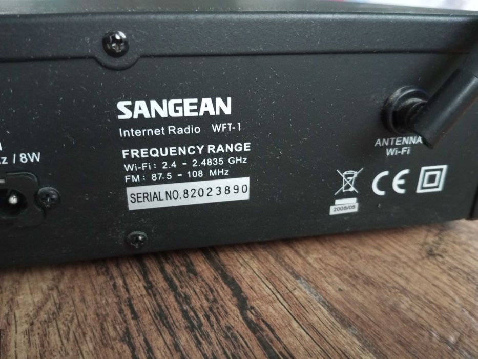 Radio internetowe, streamer Sangean WFT-1 bez pilota