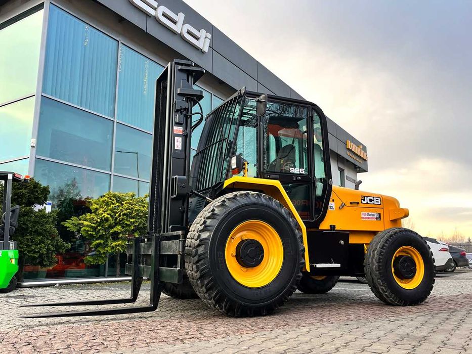 Wózek widłowy terenowy JCB 926 | 2600 kg Triplex 5,5m | 2456h | 2016R