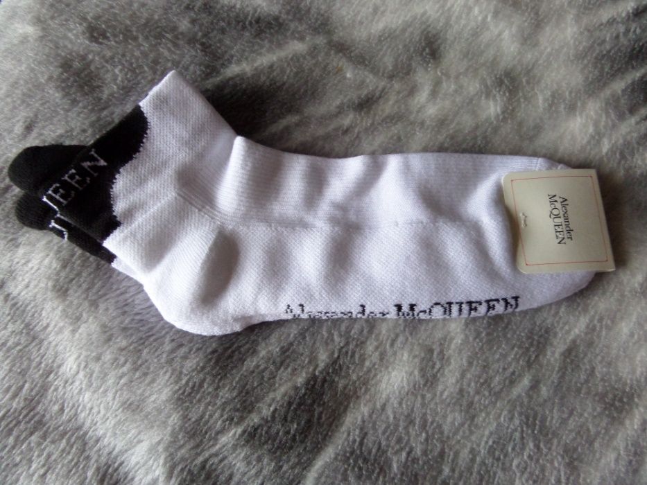 ALEXANDER MCQUENN Skarpetki Stopki Nowa Kolekcja Oryginał Nowe M Super