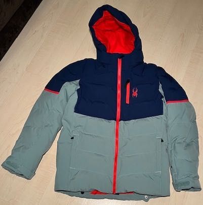Kurtka narciarska SPYDER dla chłopca rozm 20/176 cm.