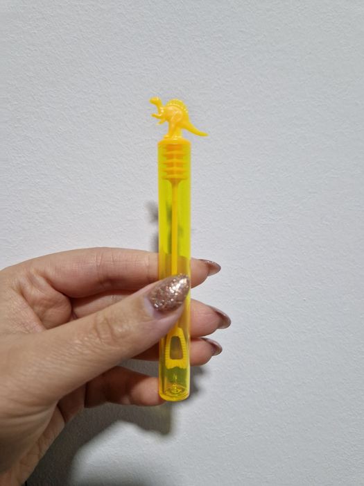 Tubo de bolha com dinossauros - 12 peças | bubbles