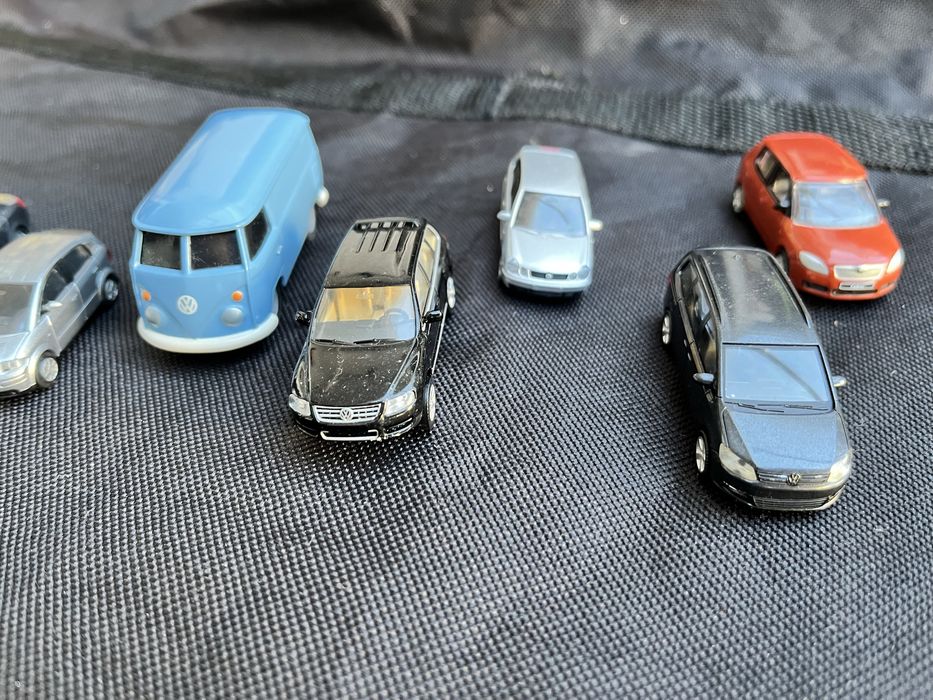 coleção miniaturas - Volkswagen, Audi, Skoda - 7 unidades