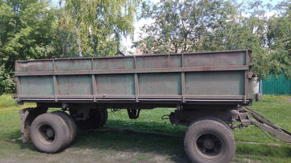 Маніпулятор на базі Камаз 55102 з  причіпом