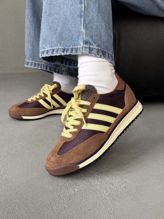 Кросівки Adidas SL 72 Brown Yellow 36-45. Оплата на пошті