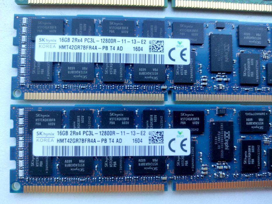 Серверна пам'ять 16Gb,  DDR3L-1600MHz