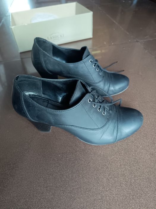 Trzewiki Lasocki skóra naturalna 38