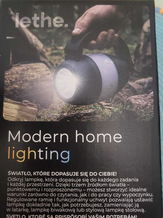 Wielofunkcyjna latarka LED, 120 lm, na baterie. NOWA!