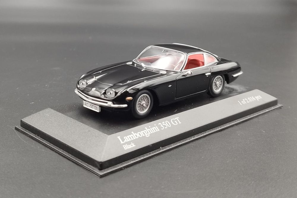 1:43 Lamborghini 350 GT Black Minichamps