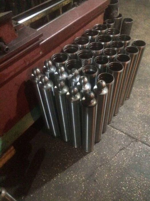 Циліндр, Гідроциліндр, Шток КамАЗ причіпу, совок