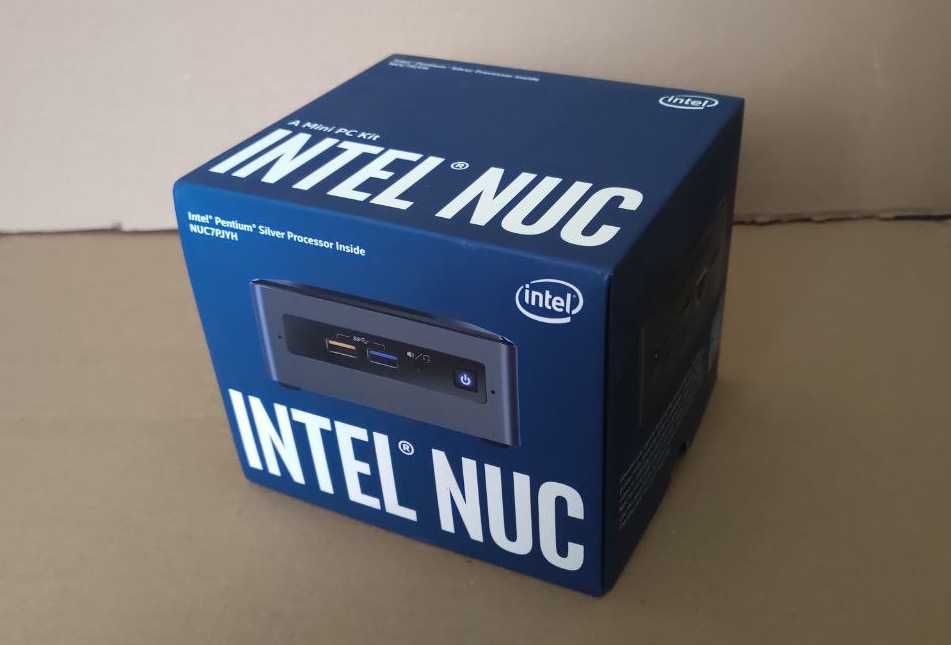 Intel NUC NUC7PJYH J5005 4 rdzenie 2.8GHz, 8GB RAM DDR4, 120GB SSD