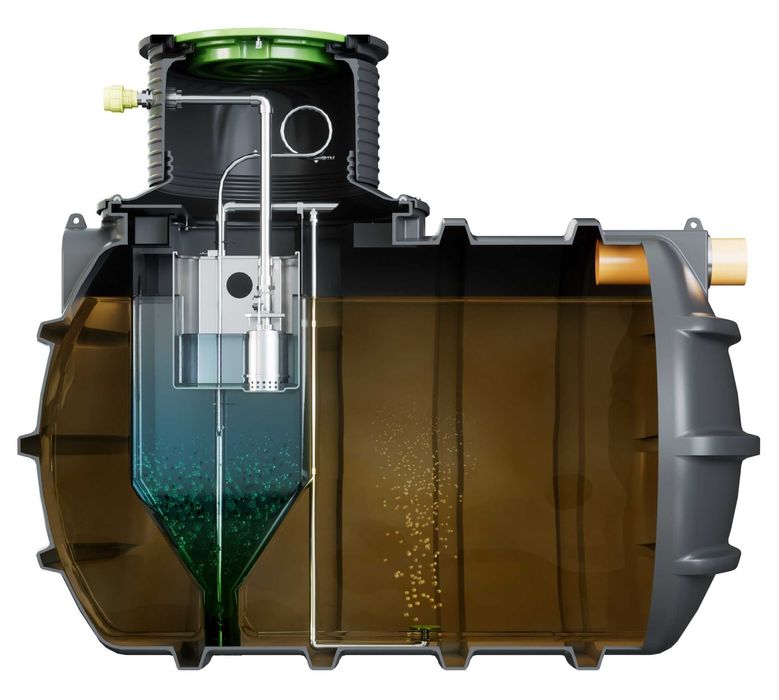 Oczyszczalnia Biologiczna BioAir 1 IPS (zintegrowana przepompownia)