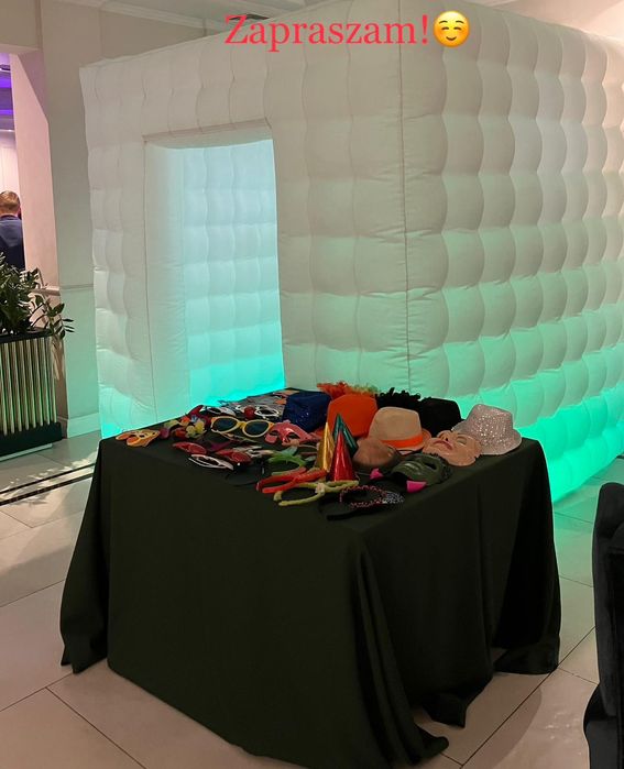 Fotobudka z kabiną led