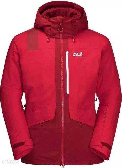 Męska kurtka Jack Wolfskin Big White Jacket Dark Lacquer Red