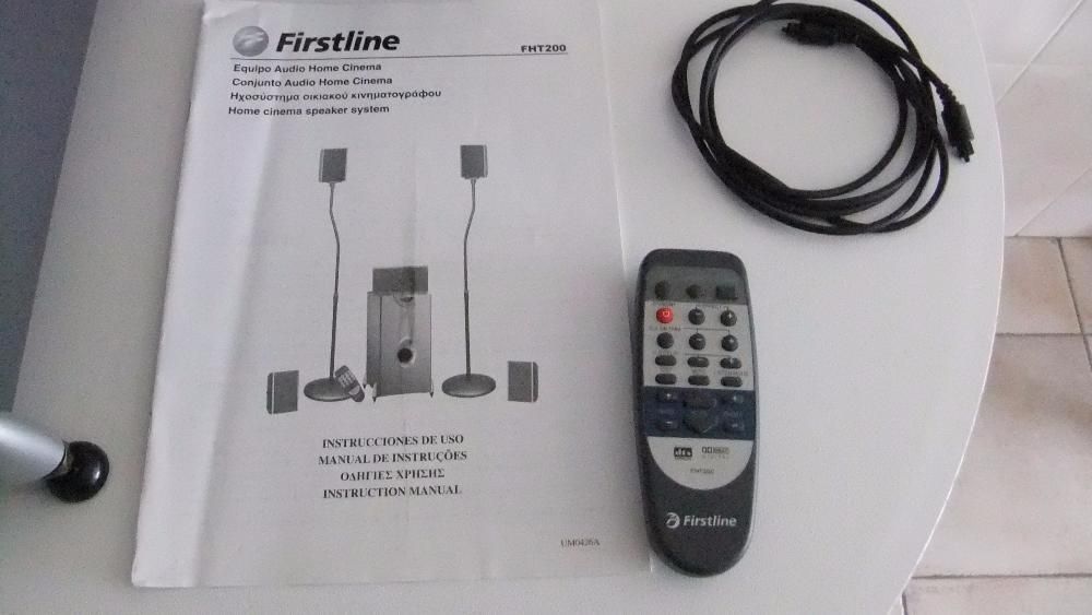Home Cinema Firsline FHT200 5.1 em estado novo