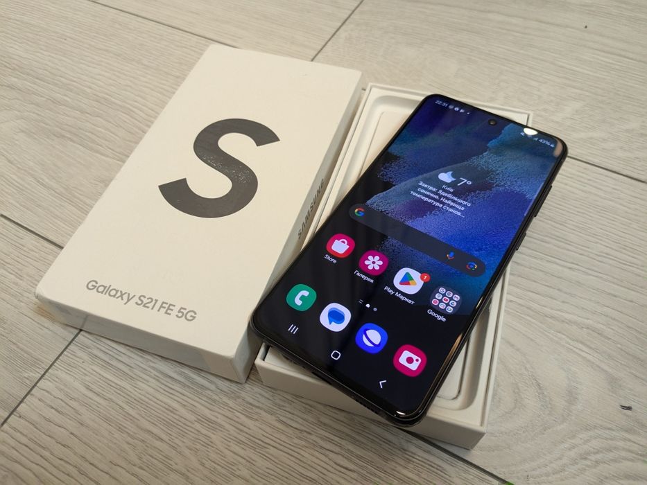 Новый 2sim Samsung Galaxy S21 FE 5G 8/128гб Graphite SM-G990b2/ds duos