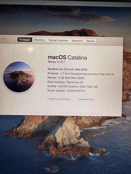 Apple MacBook Air 13” + hardcase