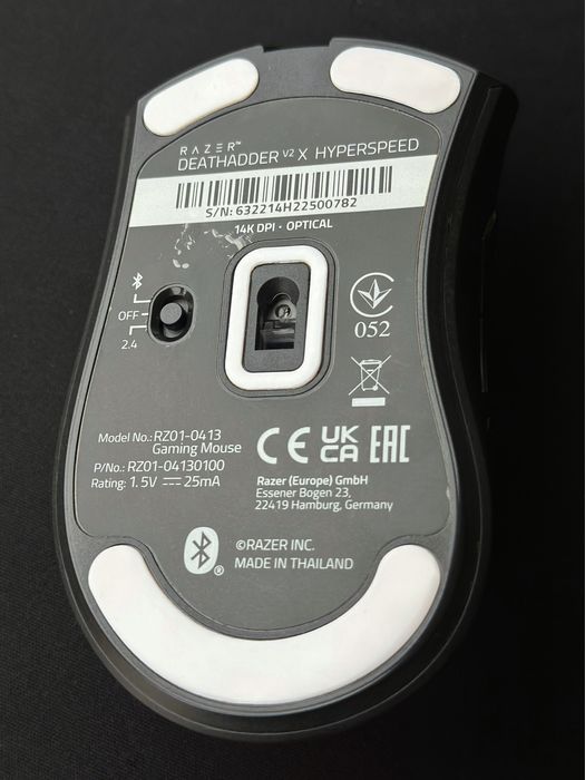 Мишка Razer Deathadder V2 X Hyperspeed Bluetooth + 2.4 Ghz