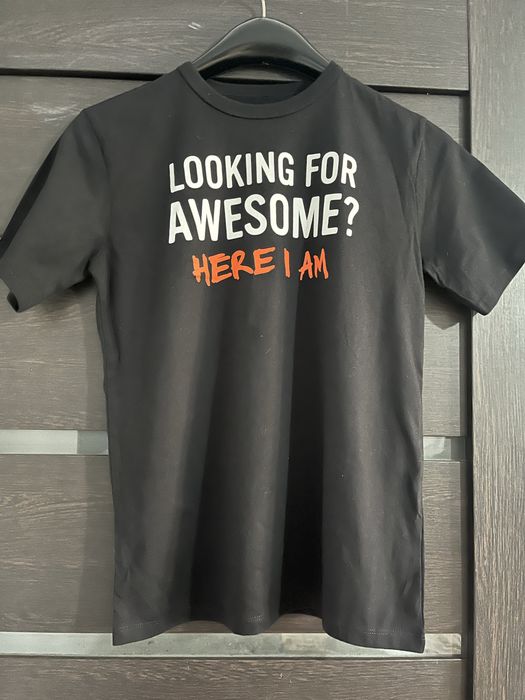 T-shirt M czarny Place