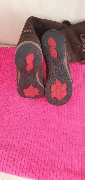 Buty damskie ocieplane na suwak