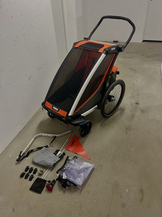 Thule Chariot Cross Jak nowa przyczepka rowerowa spacerówka