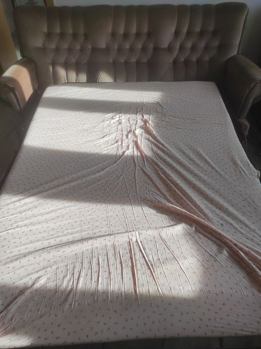 Sofá cama + poltronas