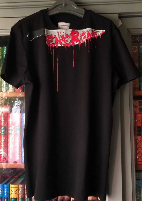 Футболка ЧЕРНЫЙ 100% Хлопок /  ENERGIE / М