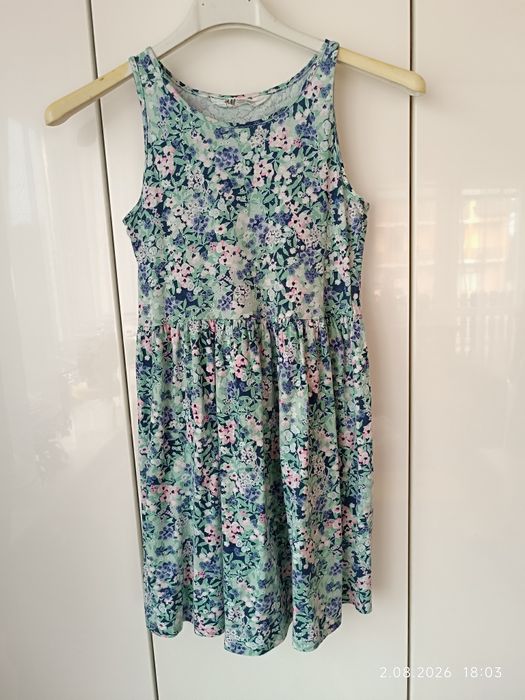 Bawełniana sukienka H&M r 134