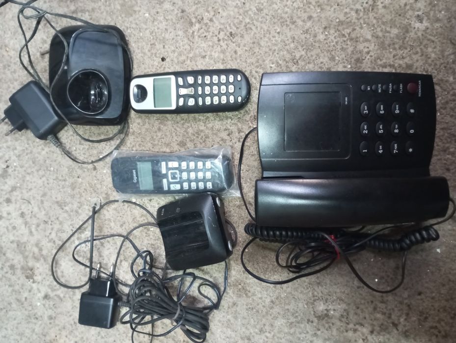 Lote 3 Telefones fixos