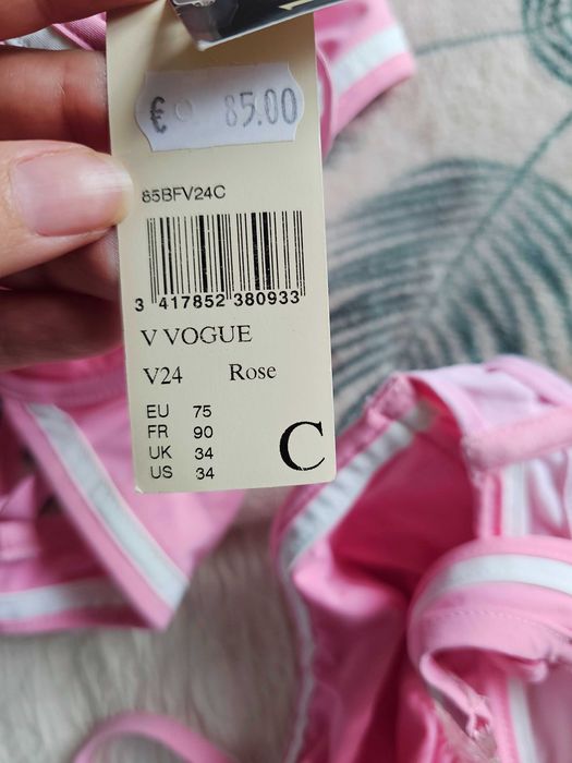 Soutien biquini rosa