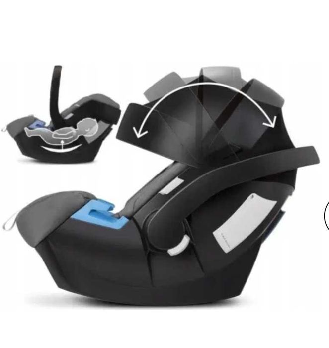 Cybex Aton 5, fotelik samochodowy, nosidełko, isofix, kadzidło