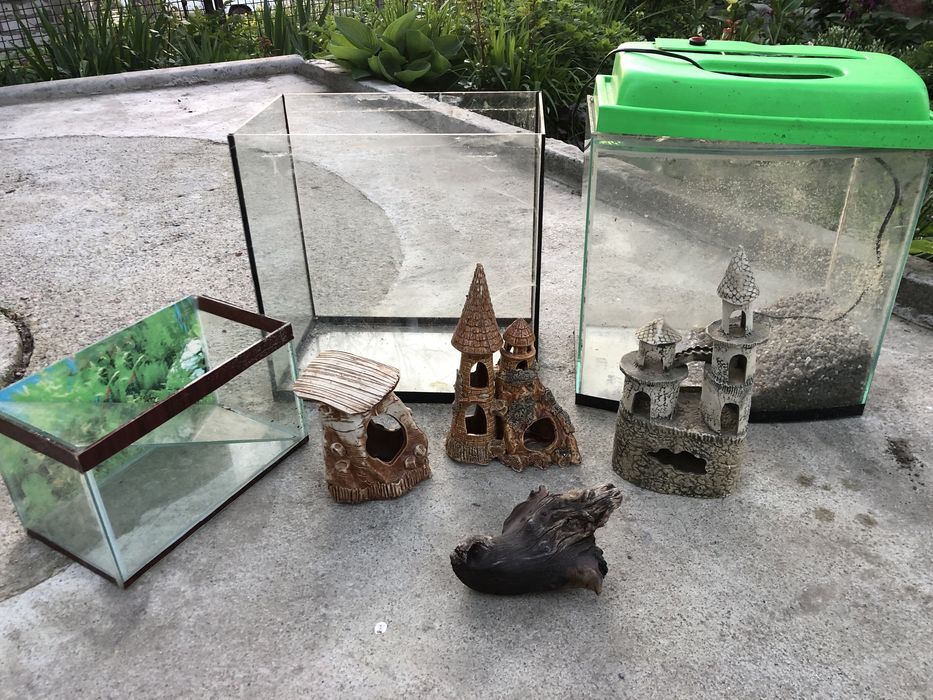 Акваріуми та замки