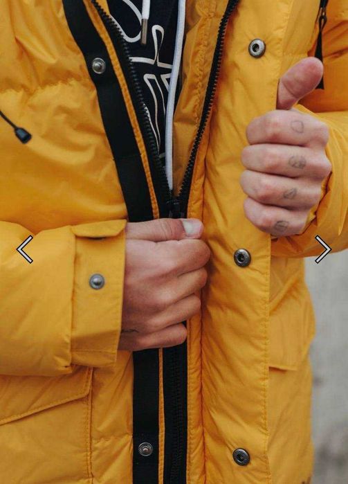 Нова! Staff Зимова куртка long yellow