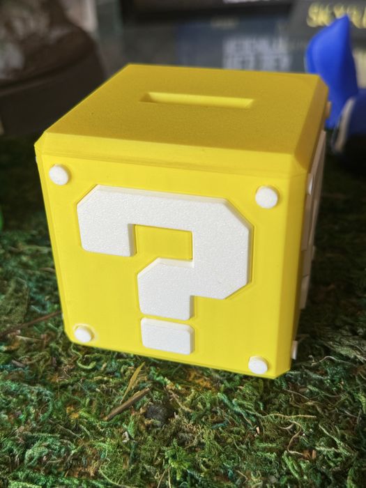 Mealheiro Cubo de Interrogação Super Mario