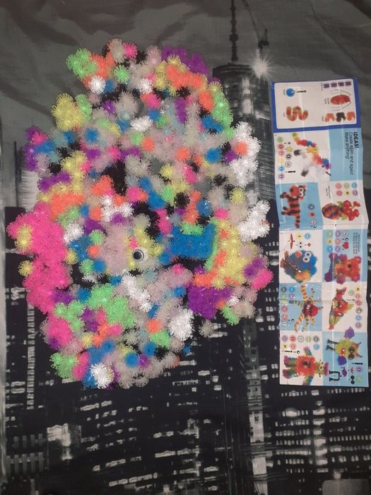 Конструктор-липучка Пухнаста Кулька Thorn balls Clusters