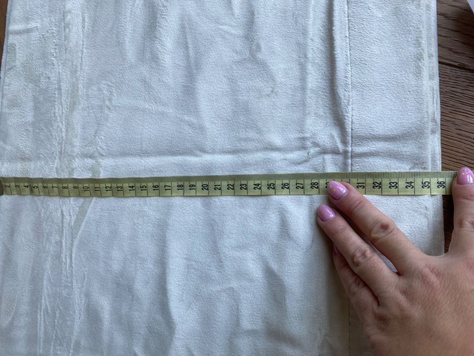 Materiał velvet w 8 kawałkach - beżowy