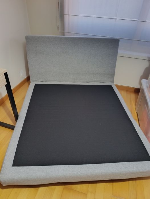 Sofá-cama Sklum cinza em excelente estado