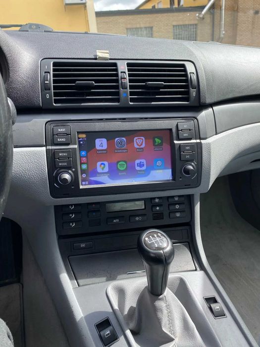 Auto Rádio Bmw E46  Android 2 din ano 1998 até 2006 Modelo de botões