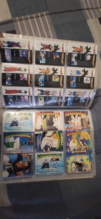 DragonBall Z coleção de cromos