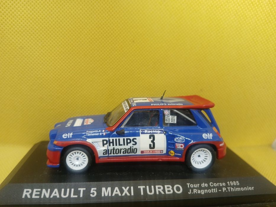Miniaturas 1/43 Ralies 8 modelos em estado novo