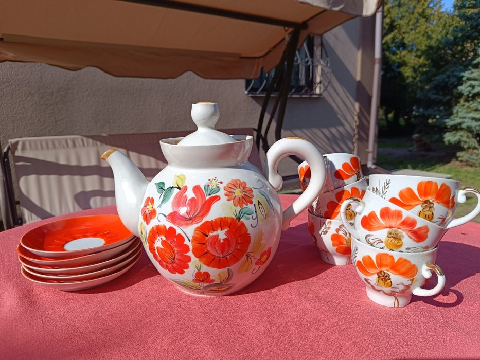 Сервіз Петриківський розпис (ссср)