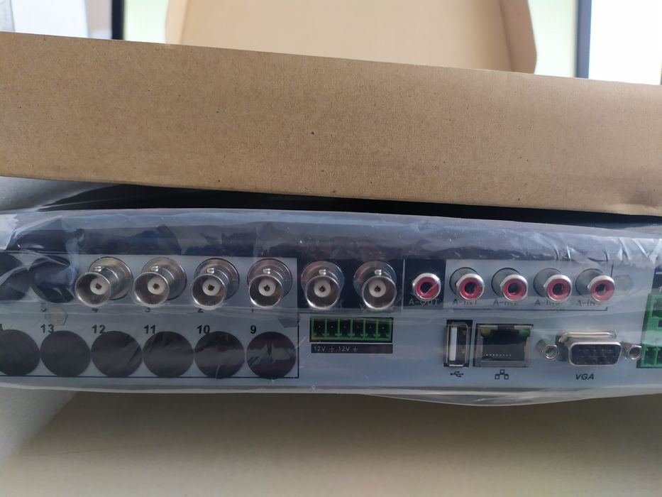 Відеореєстратор на 4, 8, 16 канали, h265, виходи hdmi/vga/rca