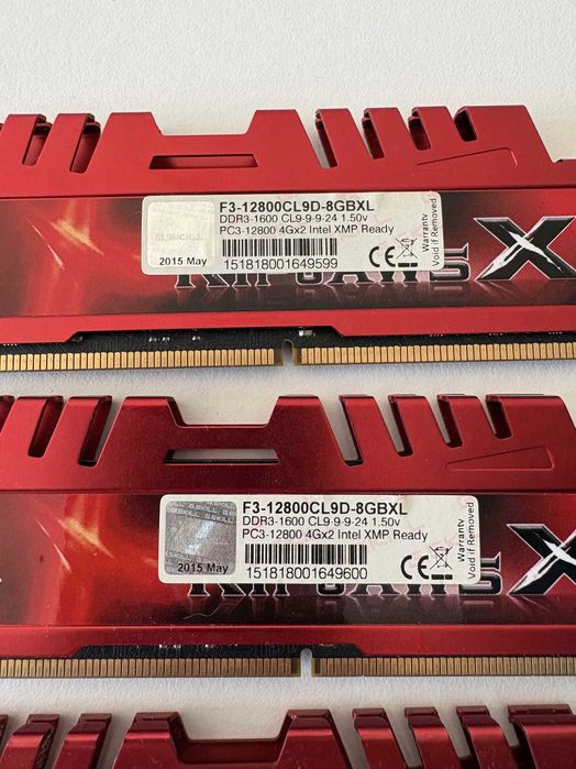 16GB RAM DDR3 G.Skill 1600Mhz CL9