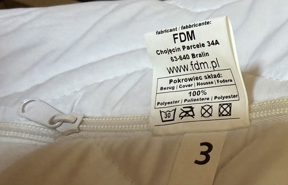 Materac Euforia FDM 160x200 pocket visco memory 24cm