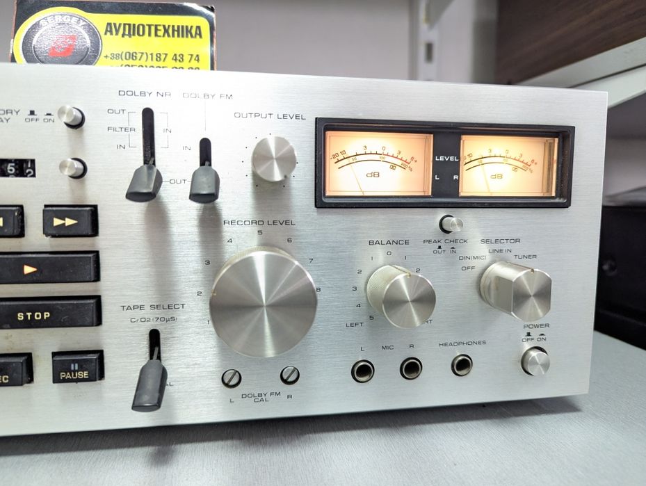 ТОП Technics RS-676USD. Stereo Cassette Deck. Вес 11 кг. JAPAN